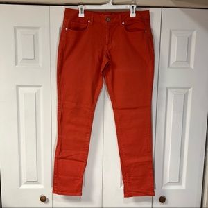 American Eagle pink skinny jeans woman’s size 12